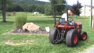 Kubota B2100 Compact Tractor 4x4 Diesel 3 Point Hitch 540 PTO For Sale [upl. by Asssilem467]