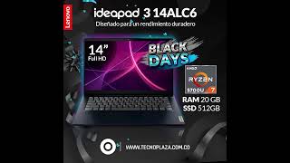 Lenovo IdeaPad 3 14ALC6 AMD R7 ¡Black Days [upl. by Nanon]