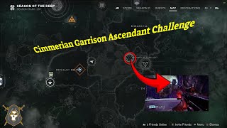 Cimmerian Garrison Ascendant Challenge time trial 3 minutes or less 12324 gaming destiny2 [upl. by Annaihs672]