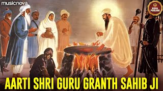 Aarti Guru Granth Sahib Ji  Arvinder Singh  Aarti Sahib  Gagan Mein Thaal Rav  Rehras Sahib [upl. by Anana870]