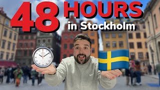 48 hours in Stockholm  Excellent European city break Stockholm Vlog [upl. by Aneres518]