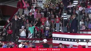 HOW GREAT ART THOU Sang by a TENOR at Butler PA Trump Rally  10524 [upl. by Attezi]