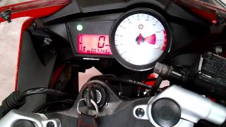 Yamaha YZF R125 Problem with spedo [upl. by Oconnor]