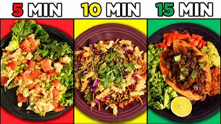 I Tried 3 Quick amp Easy HighProtein Vegan Meals [upl. by Yorle]