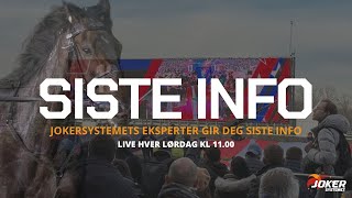 SISTE INFO  Oppsnakk mot Bjerke Travbane [upl. by Akla]