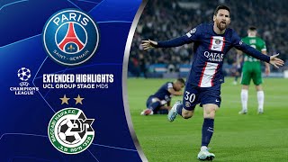 PSG vs Maccabi Haifa Extended Highlights  UCL Group Stage MD 5  CBS Sports Golazo [upl. by Siravrat]