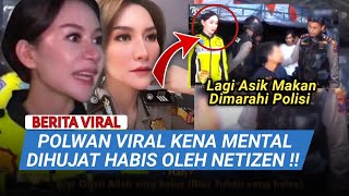 Sosok Briptu Putri Sirty Cikita Sabunge Polwan Cantik Yang Marahi Pria Sedang Makan  berita viral [upl. by Aniluj]