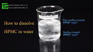 How to dissolve HPMC in water [upl. by Auginahs773]