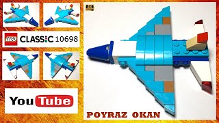 Lego Classic 10698 Üreticisi  Lego Classic Tuğlaları ile Uçak Yapımı  Lego classic ideas [upl. by Ludovico]