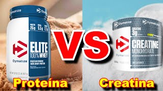 Creatina vs Proteína ¿Cuál es la mejor opción para ganar masa muscular  Diferencias [upl. by Andaira]