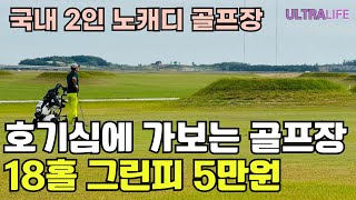 골린이가 연습하기 좋은 2인 노캐디 골프장 여기를 18홀 천연 잔디 드라이빙 레인지라고 생각하면 괜찮습니다 ㅎㅎ 영암 골프여행 2인골프 노캐디 [upl. by Roslyn201]