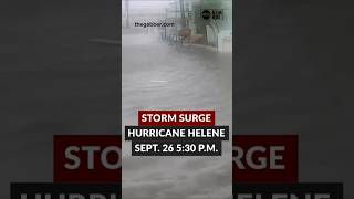 Video from Pinellas County shows storm surge impact from Hurricane Helene [upl. by Nyltiac]