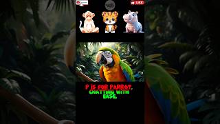 ABC Jungle Animal Song 🦁🐵🐯 Part 2 [upl. by Janeta227]