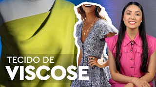 Tecidos de Viscose Conheça os Benefícios e as principais Roupas que você pode Costurar com Viscose [upl. by Boj689]