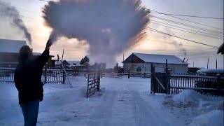 Der kältestes Ort der Welt Minus 70 Grad in Oimjakom in Sibirien [upl. by Heddie563]