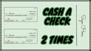 Cashing a Cashier’s Check Where and How To Cash a Cashier’s Check [upl. by Vinia]