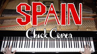 Spain  Chick Corea  Insanely Difficult Jazz Piano Arrangement with Sheet Music by Jacob Koller [upl. by Latreece]