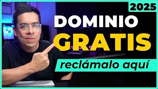 Reclama tu DOMINIO WEB GRATIS efectivo y legítimo para negocio 2025 ✅ [upl. by Halverson]