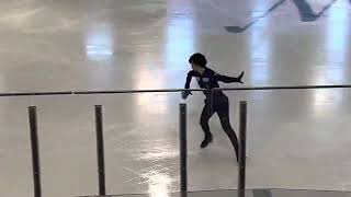 Kazuki Tomono 友野一希 FS practice 2303  Montpellier Worlds 2022 [upl. by Australia687]