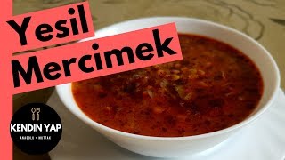 Bol Proteinli Yesil Mercimek Corbasi Nasil Yapılır  Kendin Yap Anadolu Mutfak [upl. by Edd92]