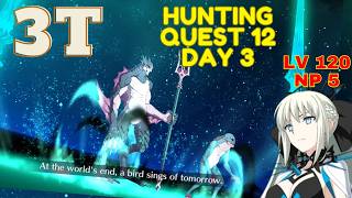 3 Turn Merman Hunt  Pride Rank  Hunting Quest 12 Day 3 FGOFateGrand Order [upl. by Siusan]