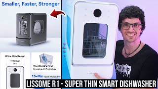 2024s Best Portable Dishwasher Lissome R1 Smart Dishwasher Review amp Test Thin amp 3D Jet Streams [upl. by Lennon]