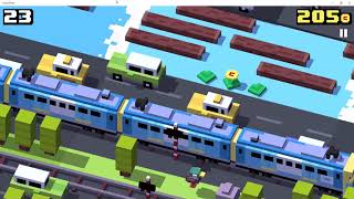 Crossy Road  34 Coins Collected 😬 New Character Mallard 🦆 [upl. by Grous]