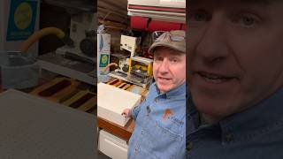 Finally showing a test of the downdraft table sanding dustcollection woodworking garageshop [upl. by Roleat]