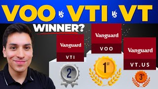 3 Best Vanguard ETFs VOO vs VTI vs VT Simple Investing in 2024 [upl. by Leinaj]