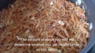 How to Make Tambi za Kukaanga [upl. by Lillis]