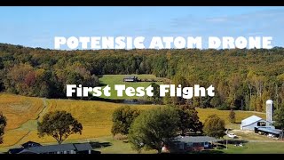 Potensic ATOM Drone  Test Flight [upl. by Anayt]