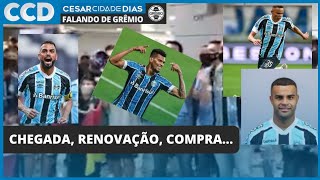 Chegada de Maicon renovação avançando mais direitos nova data mais notícias sobre o Grêmio [upl. by Calypso]