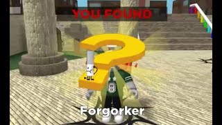 How to get FORGORKER marker in FIND THE MARKERS Roblox  UPDATED 2024 [upl. by Araid]