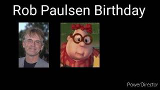 Rob Paulsen Birthday [upl. by Steel766]