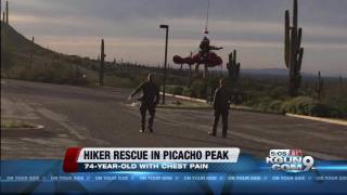 PCSO crews rescue hiker from Picacho Peak [upl. by Adnaluoy]