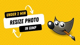 How to Resize a Photo in GIMP [upl. by Conroy]