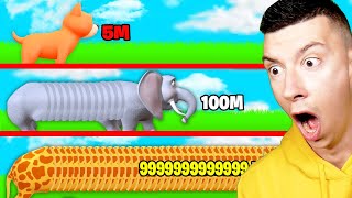 LANIMAL LE PLUS LONG DU MONDE  🏆🏆 Record du monde  Animal Run [upl. by Crispen]