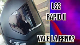 Casco ls2 rapid IIVale la penaopinion [upl. by Vento]