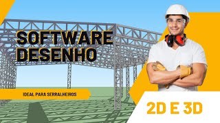 Conheça o software de DESENHO mais usado pelos serralheiros [upl. by Compte]