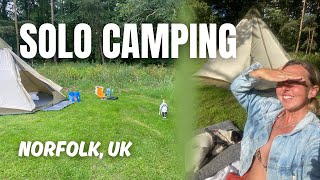 SOLO CAMPING  Norfolk [upl. by Issim]