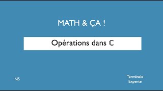 Opérations dans C [upl. by Limaj]