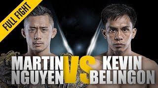 ONE Full Fight  Martin Nguyen vs Kevin Belingon  Battle For The Belt  July 2018 [upl. by Kcire]