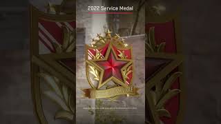 2022 Red Service Medal in Counter Strike 2 CS2 cs2 [upl. by Enniotna]