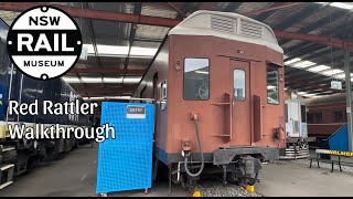 4K Red Rattler Walkthrough At Thirlmere Railway Museum [upl. by Berkman]