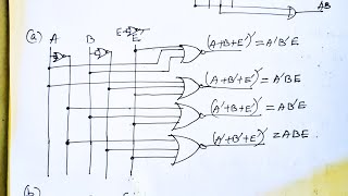 Q 423 Draw the logic diagram of 2to4line decoder using a NOR gates only b NAND gates only [upl. by Tabbatha]