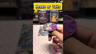 The Coin Decides Which Pokemon Pack Will I Open pokemoncards pokemontcg [upl. by Ymmit303]