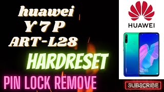 Huawei Y7P ARTL28 Kirin 710F HardReset Forgot Pin Lock Remove Free Method 100 Working [upl. by Siddon]