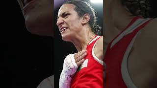 Algerian boxer Khelif eyes gold amid gender row [upl. by Adda722]