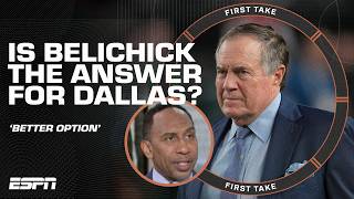 Hes a BETTER OPTION 🗣️ Stephen A on why Bill Belichick should replace Mike McCarthy  First Take [upl. by Ro]