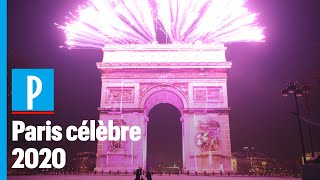 Nouvel An 2020  revivez le feu d’artifice des Champs Elysées [upl. by Goines]